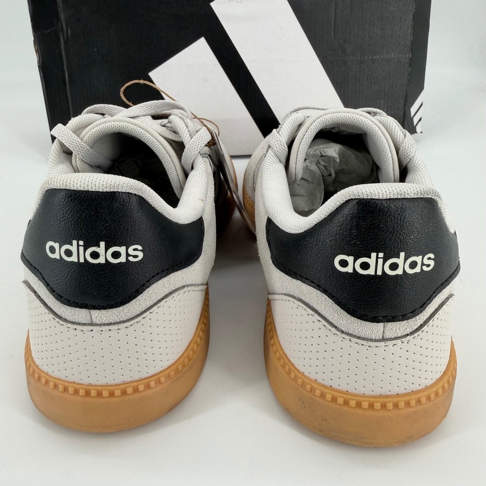 Adidas Breaknet Sleek Womens 8.5 Grey Black Gum Sole Sneakers JR0689 - Picture 6 of 10